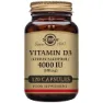 Solgar Vitamin D3 4000 Ie 100 Mcg 120 Enheter, Brown, One Size