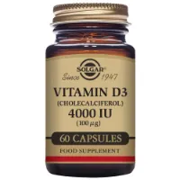 Solgar Vitamin D3 4000 Iu 100 Mcg 60 Enheter