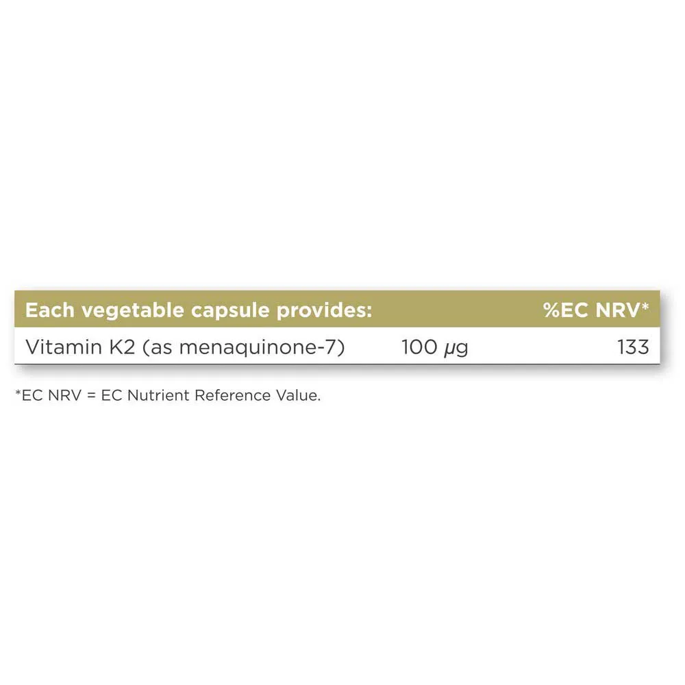 Solgar Vitamin K2 100 Mcg 50 Enheter, Brown, One Size Solgar Vitamin K2 100 Mcg 50 Enheter, Brown, One Size