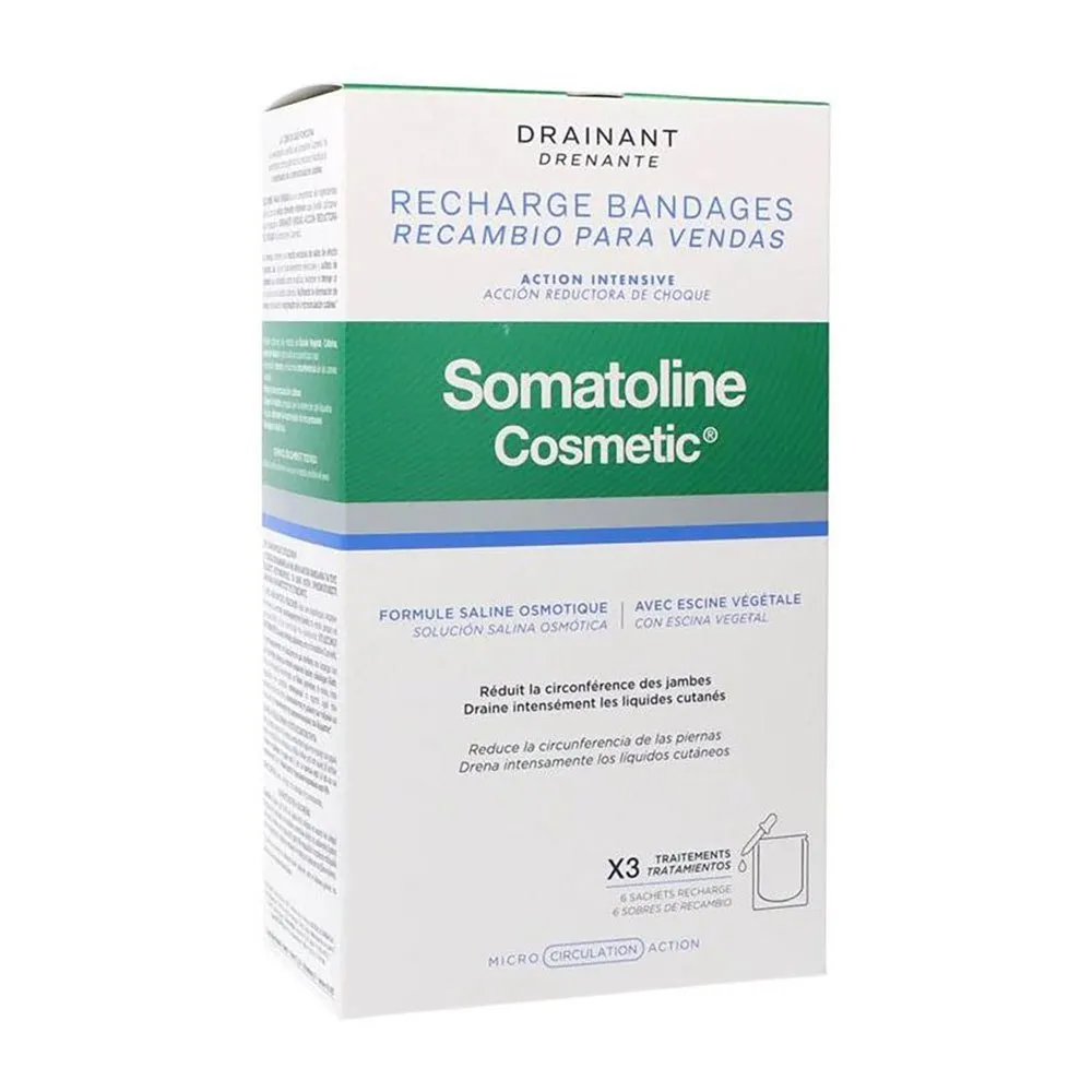 Somatoline Pack Drenante Recarga Bandage, One size