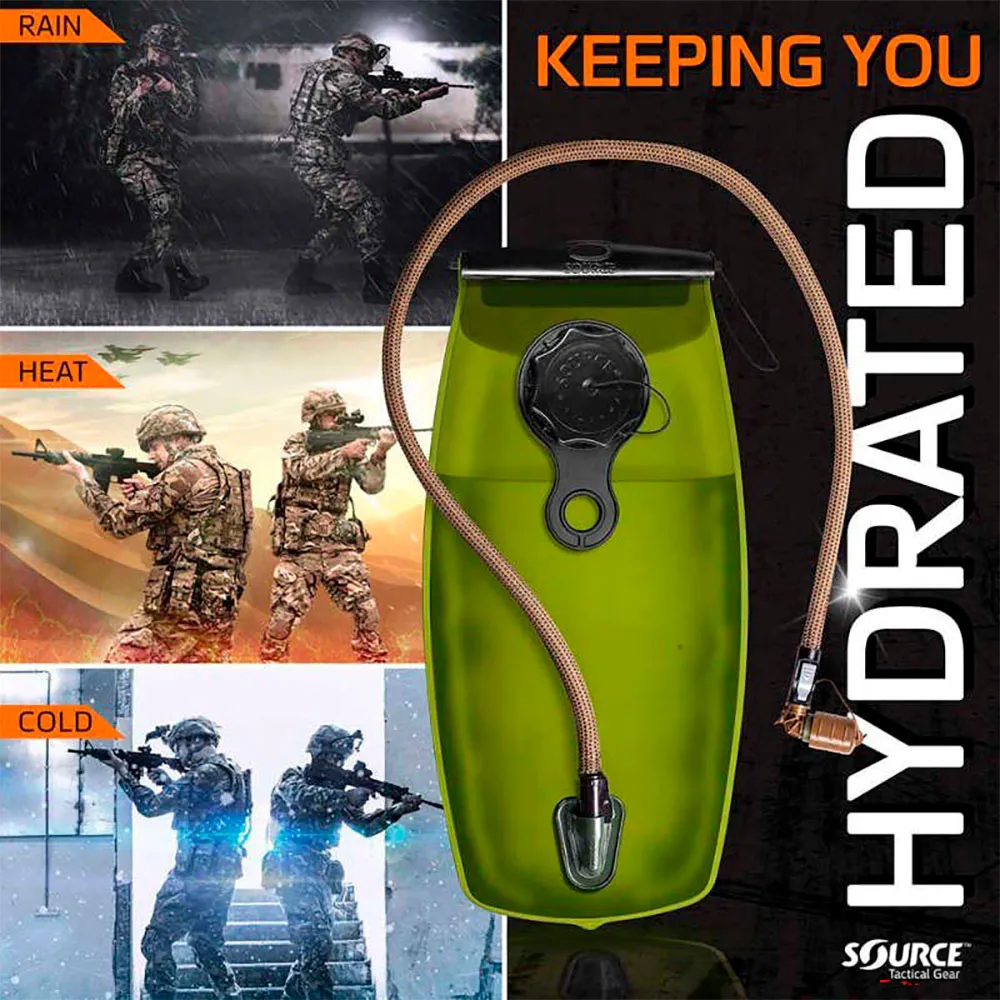 SOURCE Wxp Tactical 3l Vätskeblåsa, Green, One Size SOURCE Wxp Tactical 3l Vätskeblåsa, Green, One Size