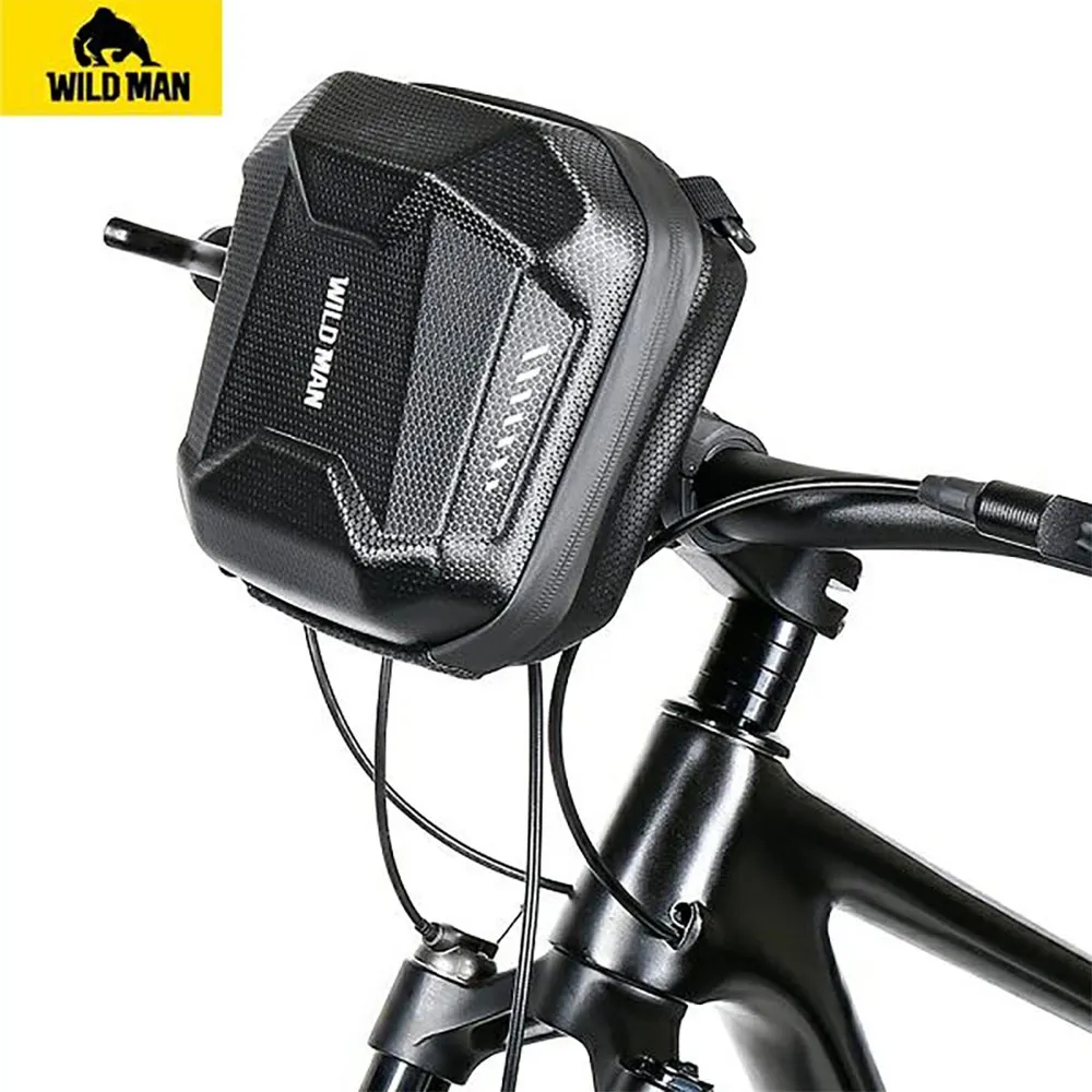 Sourcing E18 Wildman Bicycle Telefonfodral, Black / black, One Size