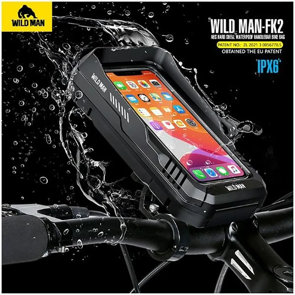 Sourcing Fk2 Wildman Bicycle Telefonfodral, Black / black, One Size Sourcing Fk2 Wildman Bicycle Telefonfodral, Black / black, One Size