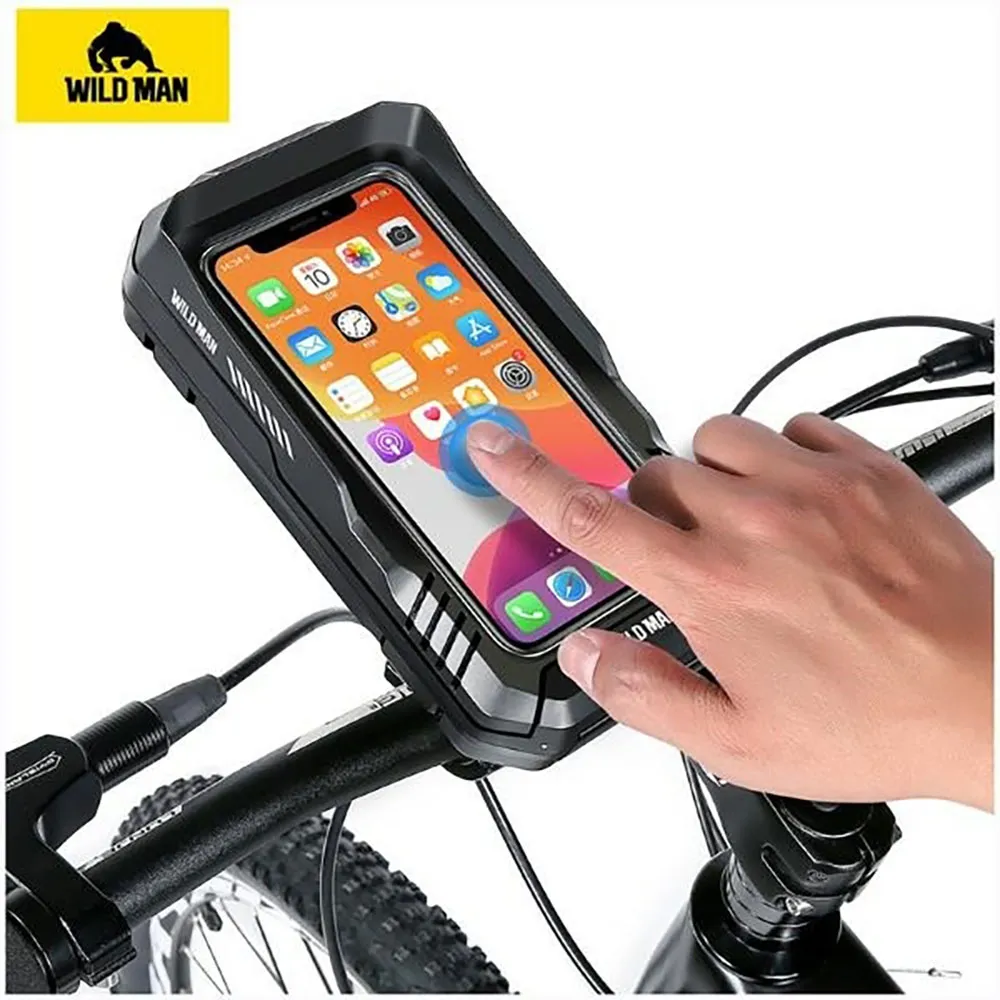 Sourcing Fk2 Wildman Bicycle Telefonfodral, Black / black, One Size Sourcing Fk2 Wildman Bicycle Telefonfodral, Black / black, One Size