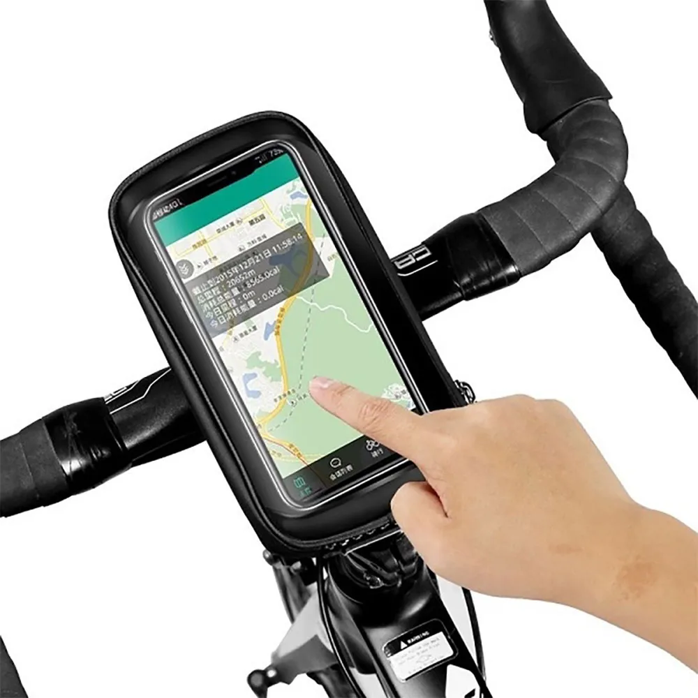 Sourcing S E1 Wildman Bicycle Telefonfodral, Black / black, One Size Sourcing S E1 Wildman Bicycle Telefonfodral, Black / black, One Size