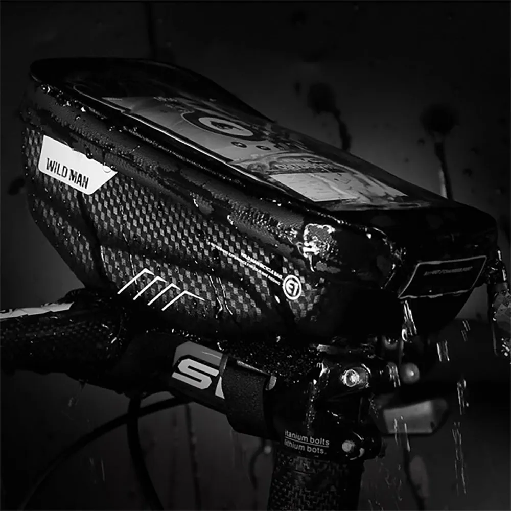 Sourcing S E1 Wildman Bicycle Telefonfodral, Black / black, One Size Sourcing S E1 Wildman Bicycle Telefonfodral, Black / black, One Size
