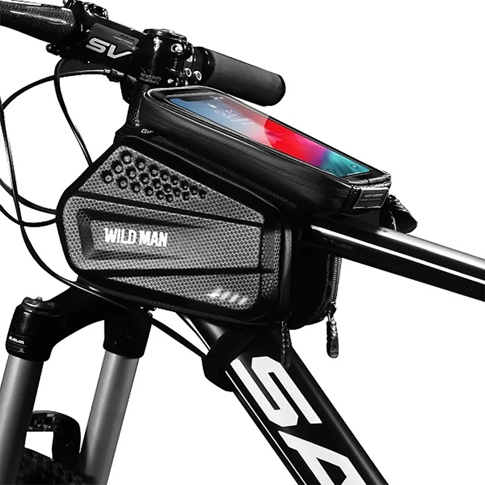 Sourcing Xxl Es6 Wildman Bicycle Telefonfodral, Black / black, One Size