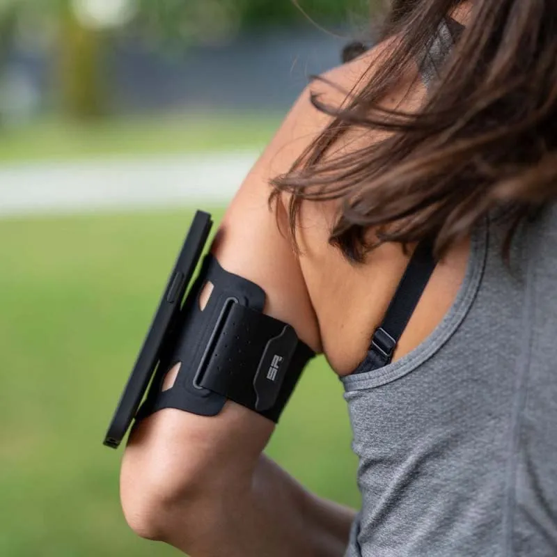 SP CONNECT Running Spc+ Armband unisex, Black, One Size