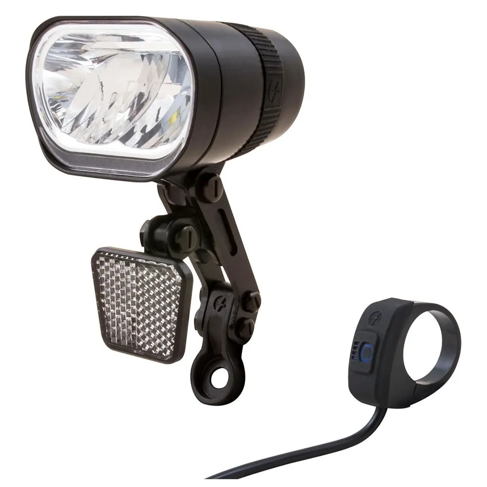 spanninga Axendo 80 Xeafc Framlampa, Black, One Size
