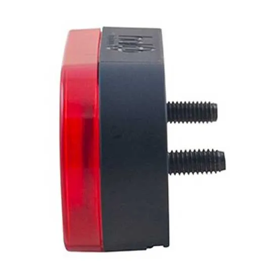 spanninga Halo Xdvs Bakljus, Black / red, One Size