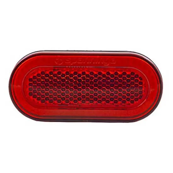 spanninga Halo Xdvs Bakljus, Black / red, One Size