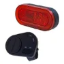 spanninga Halo Xe E-bike 50 Mm Bakljus, Red, One Size