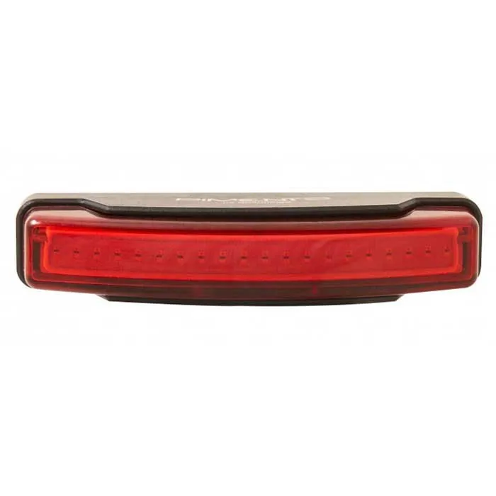 spanninga Pimento Xdvs 50 Mm Bakljus, Black / red, One Size