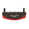 spanninga Pimento Xdvs 50 Mm Bakljus, Black / red, One Size