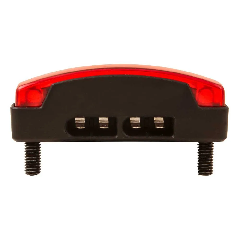 spanninga Pimento Xe 50 Mm Bakljus, Black / red, One Size