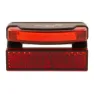 spanninga Pimento Xe 50 Mm Bakljus, Black / red, One Size