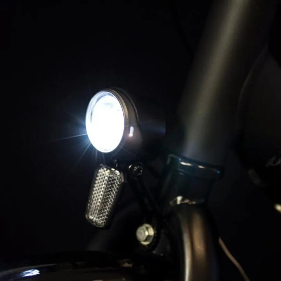spanninga X&o 30 Xe E-bike 6-36v Framlampa, Black, One Size