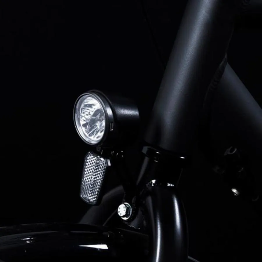 spanninga X&o 30 Xe E-bike 6-36v Framlampa, Black, One Size