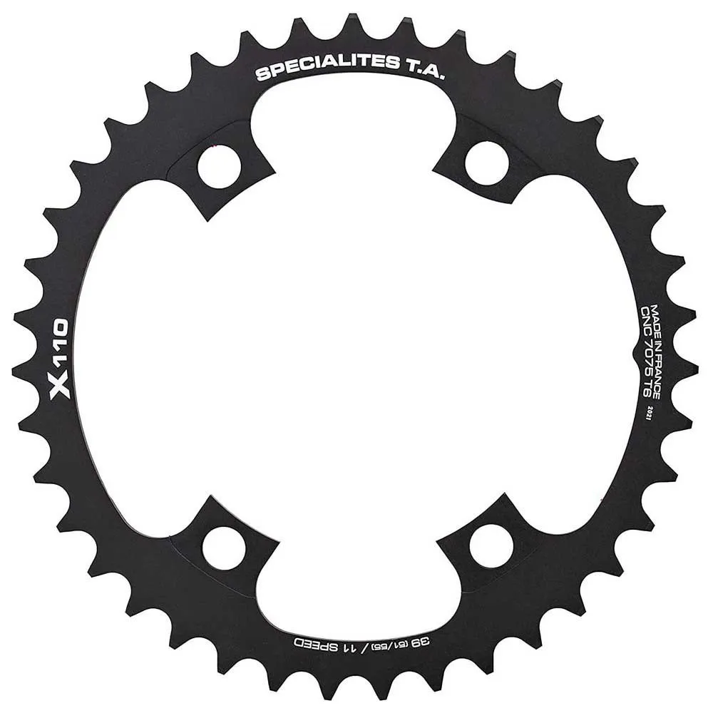 SPECIALITES TA 4b Exterior X 110 Bcd Kedjehjul, Black, 54t SPECIALITES TA 4b Exterior X 110 Bcd Kedjehjul, Black, 54t