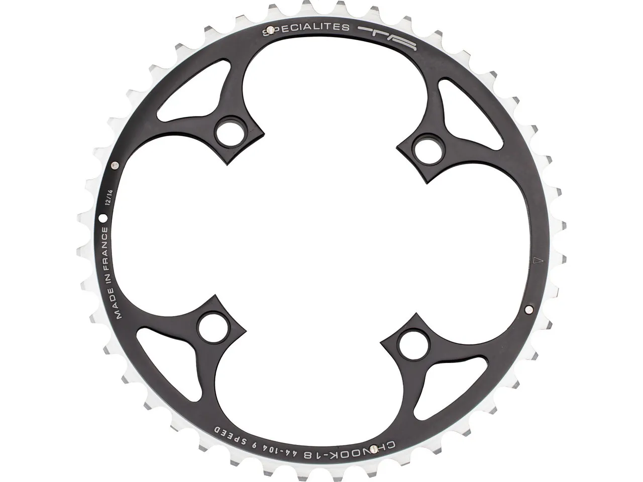 SPECIALITES TA Kettenblatt Chinook, 4-Arm, außen, 104 mm Lochkreis, 18 mm Aufnahme