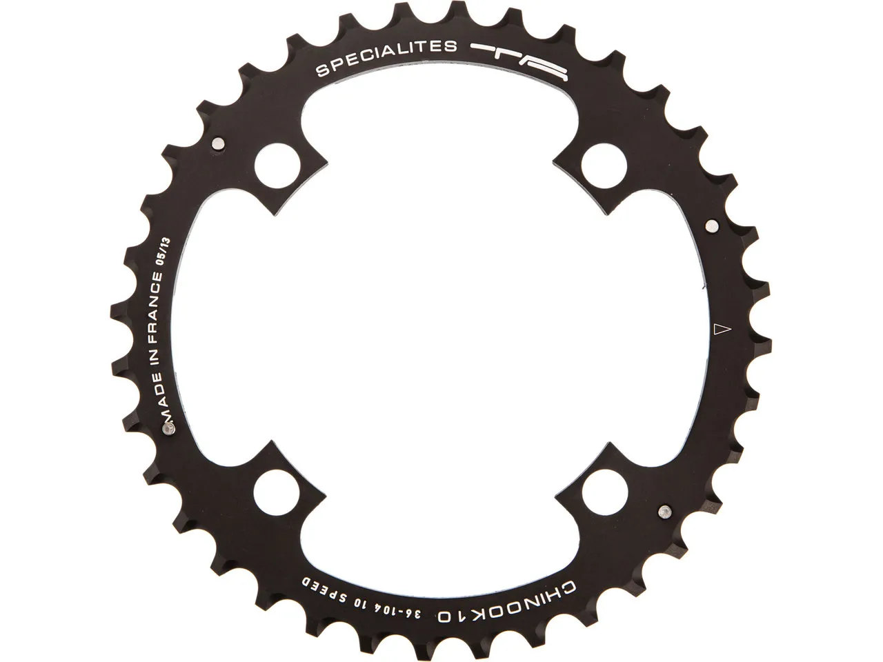 SPECIALITES TA Kettenblatt Chinook11, 4-Arm, Mitte, 104 mm Lochkreis