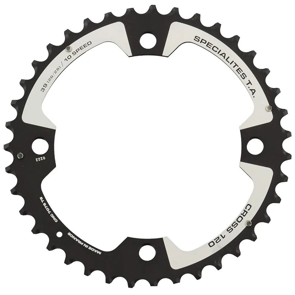 SPECIALITES TA Kettenblatt Cross, 4-Arm, innen, 80 mm Lochkreis