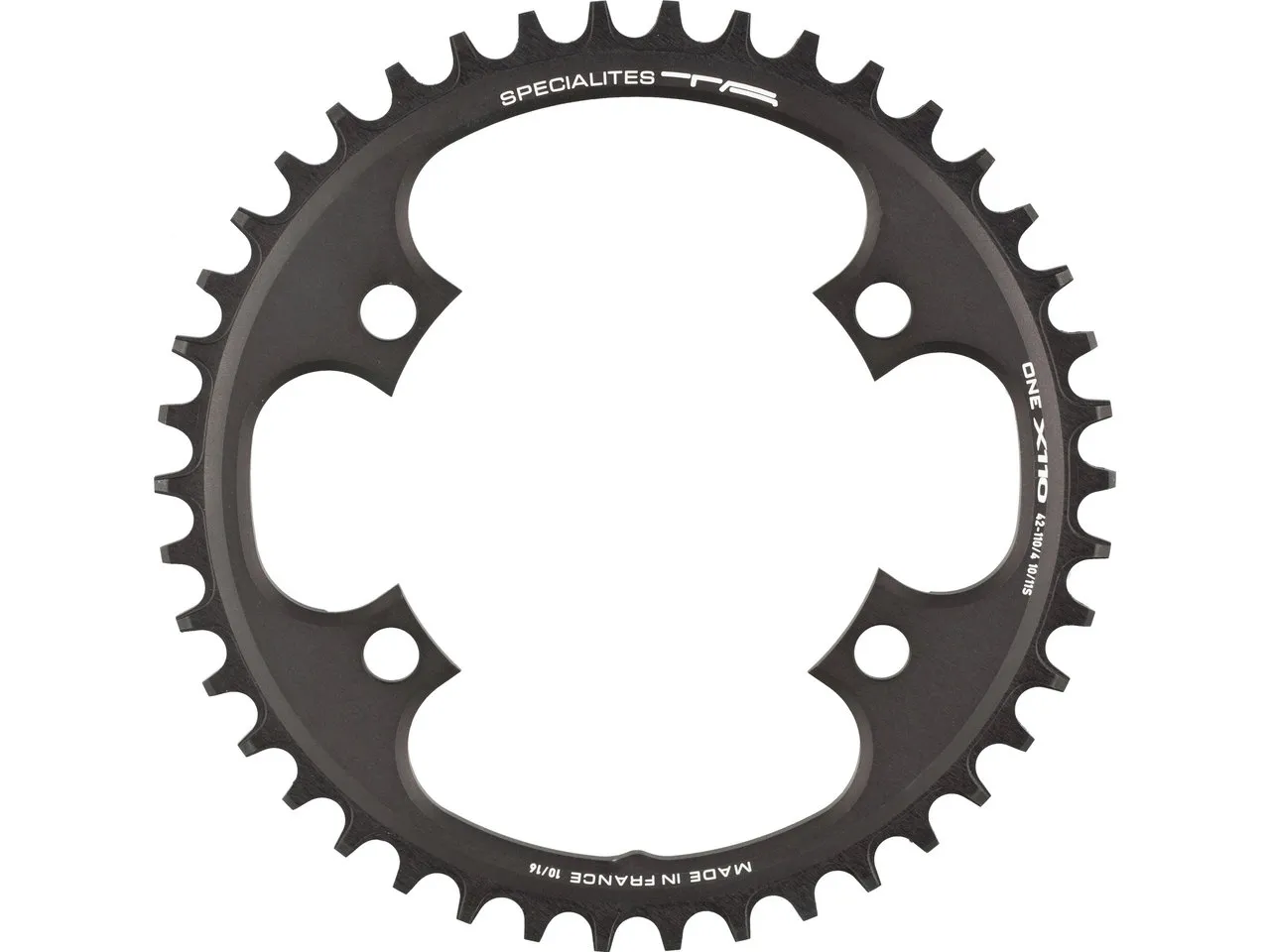 SPECIALITES TA Kettenblatt ONE X110, 4-Arm, 110 mm Lochkreis