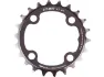 SPECIALITES TA Kettenblatt Sismic, XTR FC-M970, 4-Arm, innen, 64 mm Lochkreis, Black, 22t