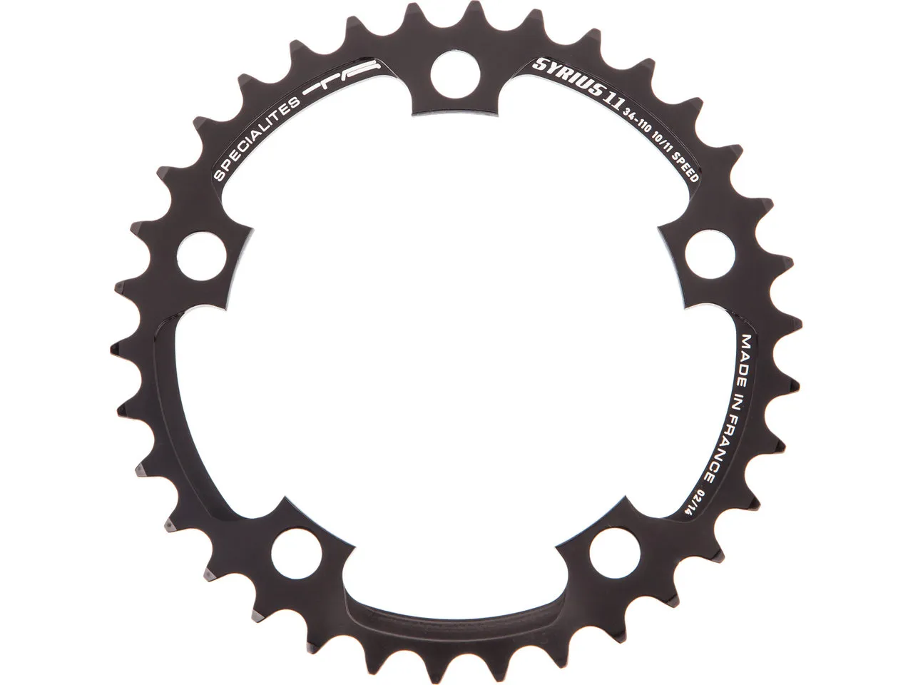 SPECIALITES TA Kettenblatt Syrius 11, 5-Arm, innen, 110 mm Lochkreis SPECIALITES TA Kettenblatt Syrius 11, 5-Arm, innen, 110 mm Lochkreis