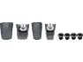 SPECIALITES TA Kettenblattschrauben-Set X110 für Ultegra 6800, Black, One Size