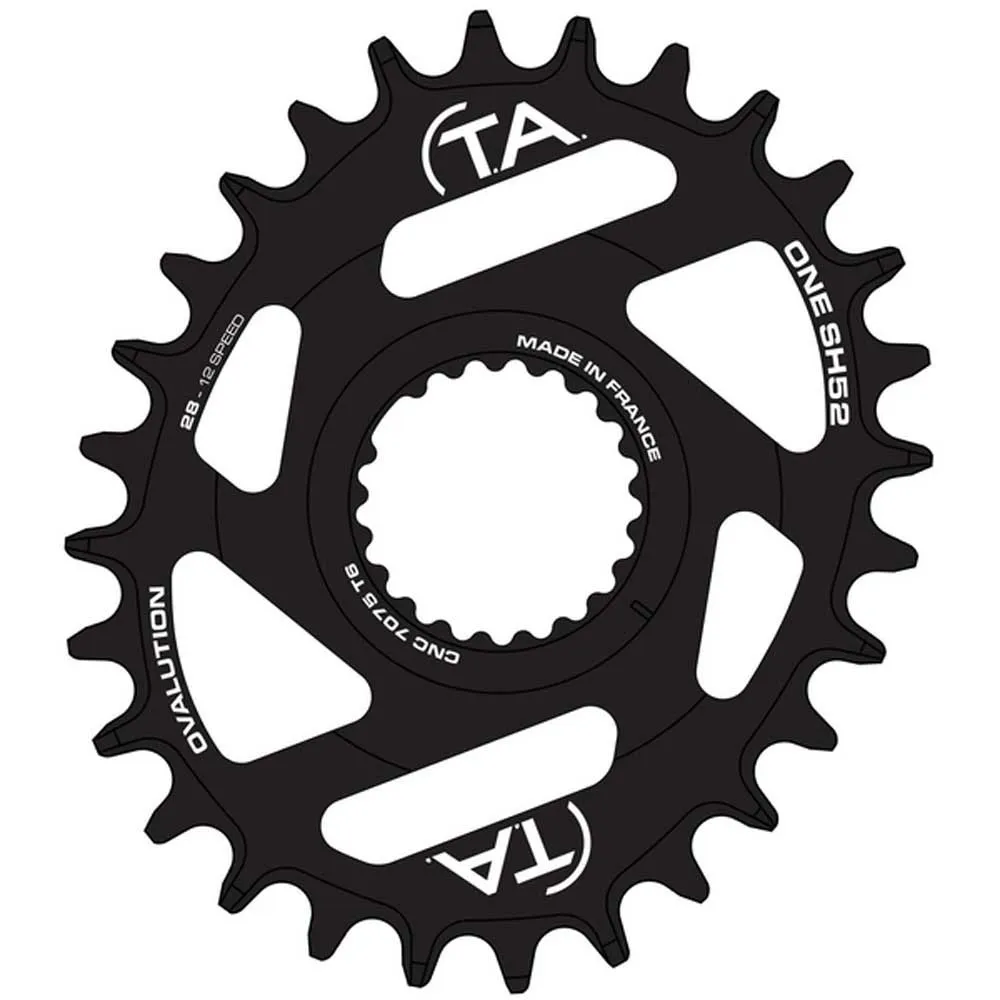 SPECIALITES TA One Oval Sh52-shimano Kedjehjul SPECIALITES TA One Oval Sh52-shimano Kedjehjul