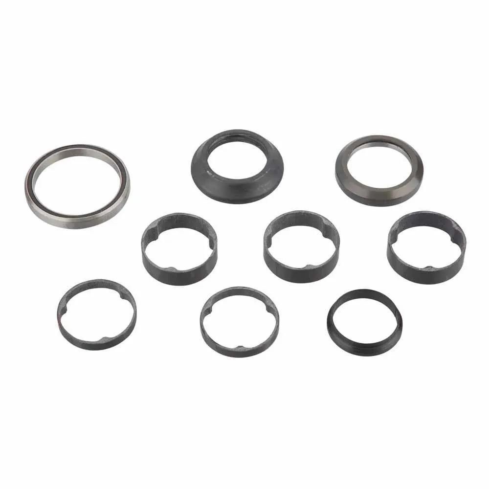 Specialized 1-1/8´´ Upper 49.5odx40.5idx6.5 Lower 45x45º 45 Mm Headset-distans, Black / silver, One Size Specialized 1-1/8´´ Upper 49.5odx40.5idx6.5 Lower 45x45º 45 Mm Headset-distans, Black / silver, One Size