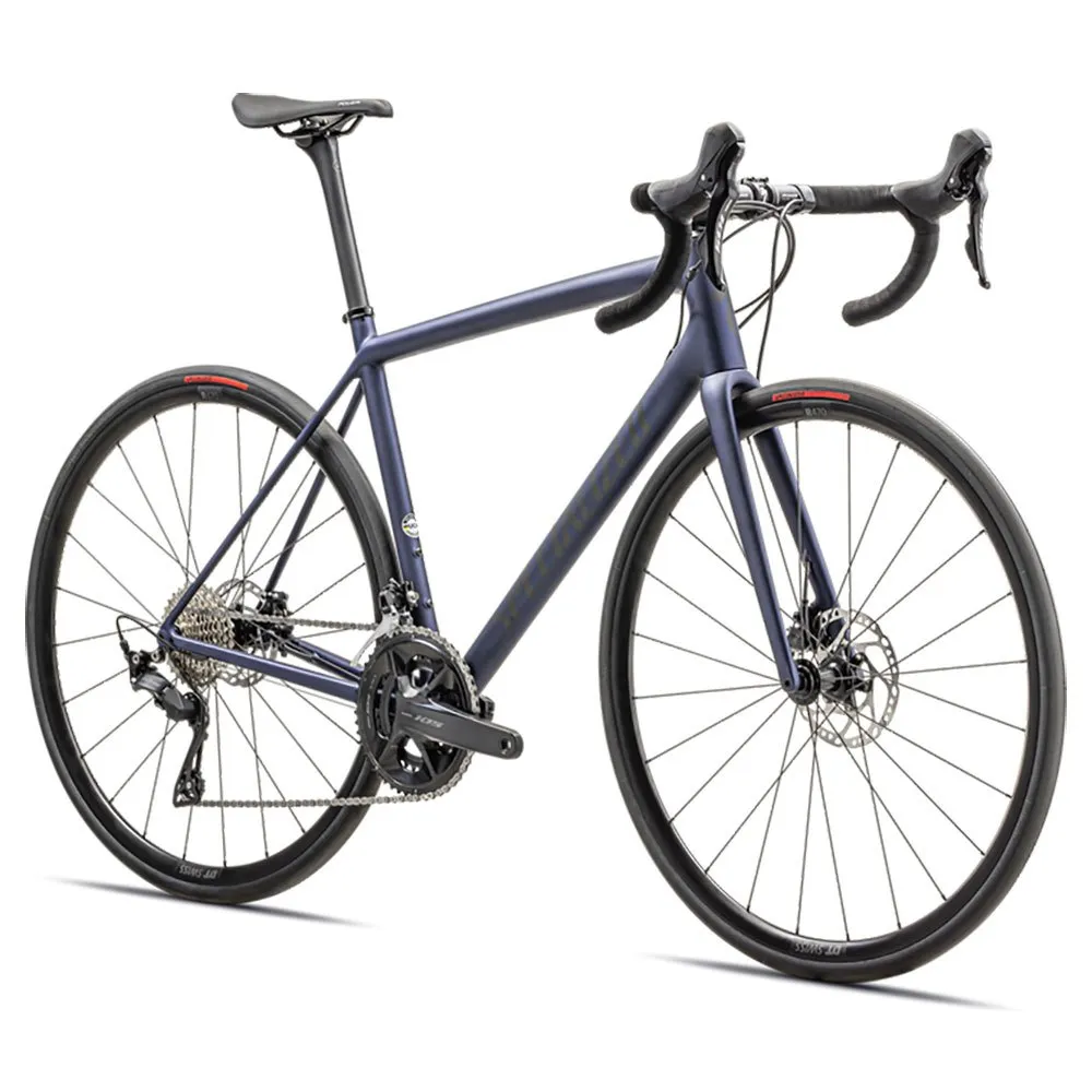 Specialized Aethos Sport 105 2024 Racercykel, Satin blue onyx metallic obsidian