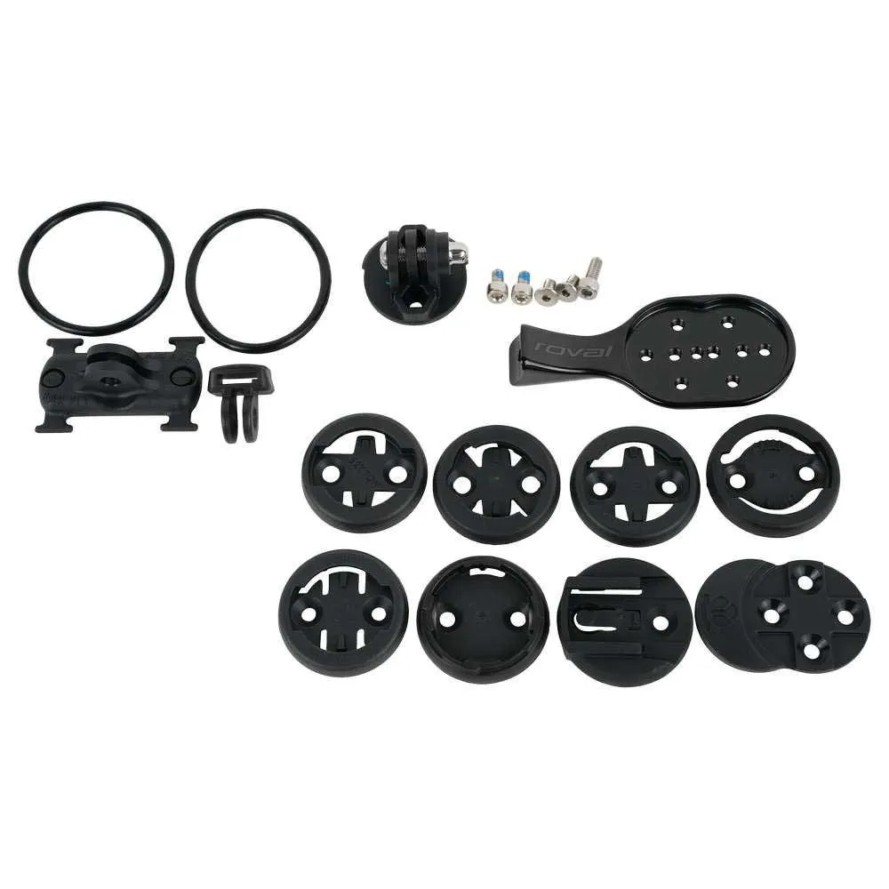 Specialized Bryton/cateye/gopro/joule/mio/polar/wahoo/roval Styrfäste För Cykelcomputer, Black, One Size