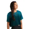 Specialized Crop T-shirt Med Korta ärmar, Tropical teal spray, XS