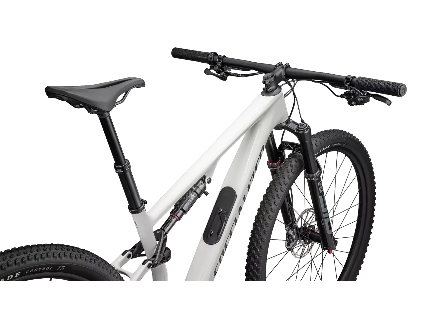 Specialized Epic 8 Comp SRAM GX Mountain Bike, Gloss Dune/White Smoke, XS Specialized Epic 8 Comp SRAM GX Mountain Bike, Gloss Dune/White Smoke, XS