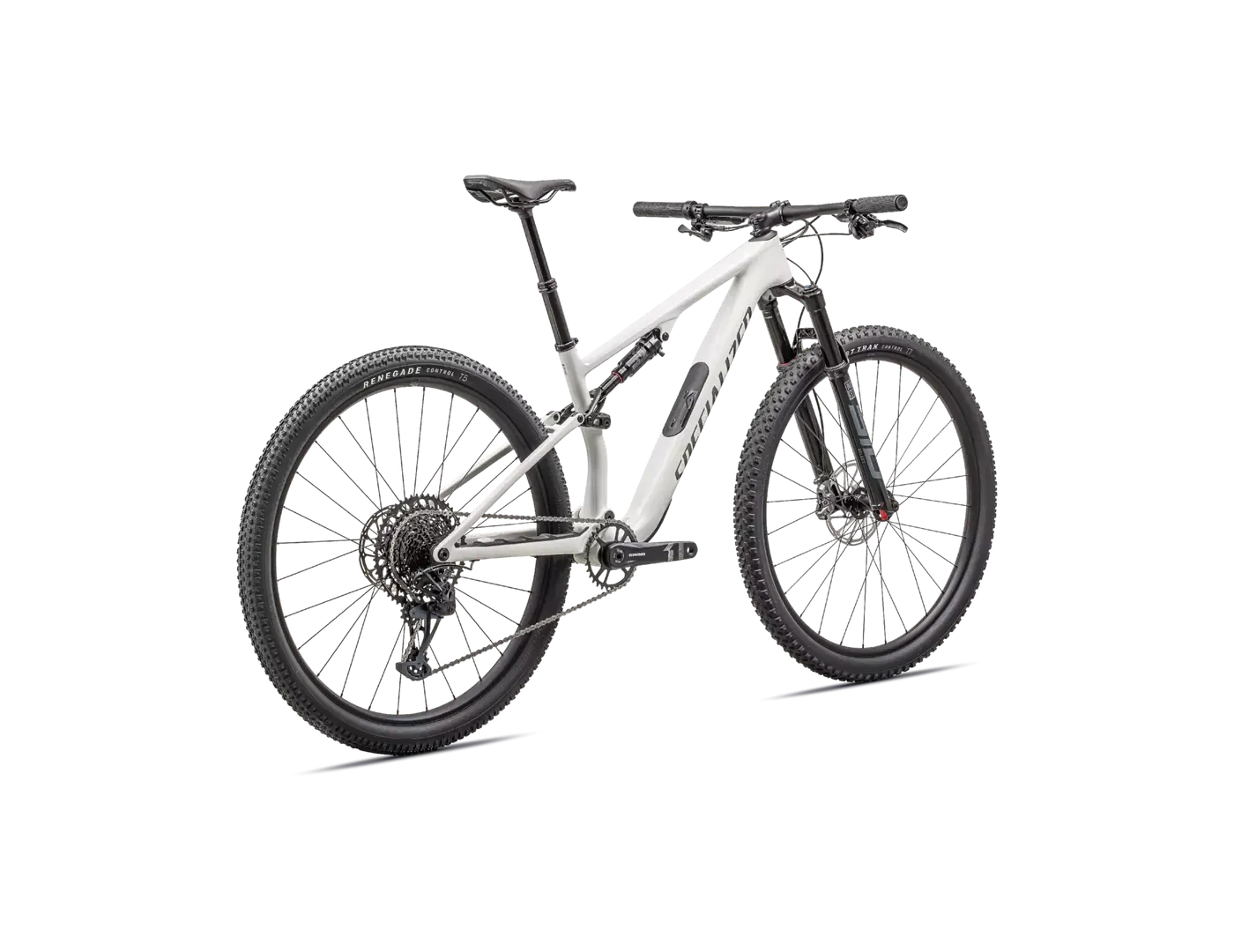Specialized Epic 8 Comp SRAM GX Mountain Bike, Gloss Dune/White Smoke, XS Specialized Epic 8 Comp SRAM GX Mountain Bike, Gloss Dune/White Smoke, XS