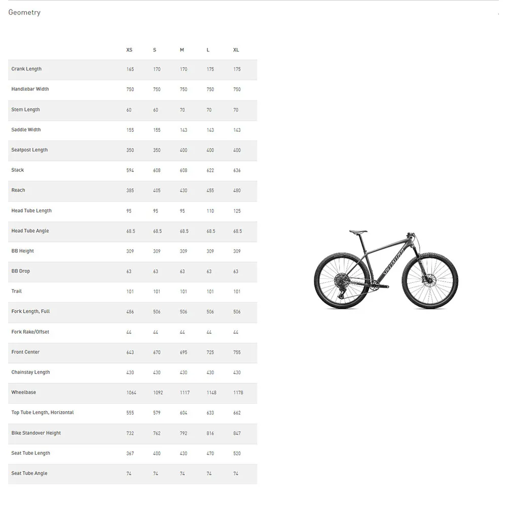 Specialized Epic Hardtail Comp 29´´ S-1000 2025 Mtb Cykel Specialized Epic Hardtail Comp 29´´ S-1000 2025 Mtb Cykel
