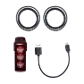 Specialized Flux 250R Taillight, Black, 250 Lumens