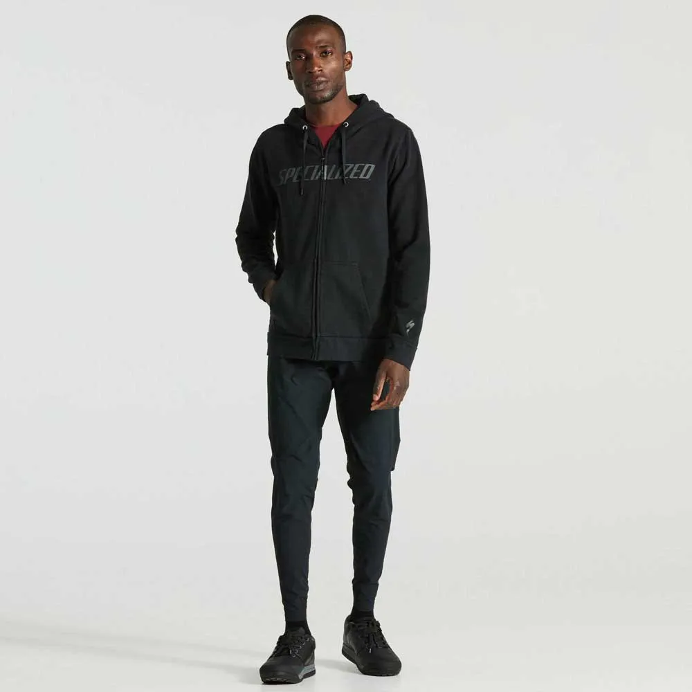 Specialized Legacy Wordmark Sweatshirt Med Dragkedja Refurbished, Black, M Specialized Legacy Wordmark Sweatshirt Med Dragkedja Refurbished, Black, M
