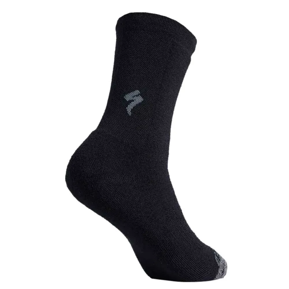 Specialized Merino Deep Winter Tall Sock Blk M Långa Strumpor, Black Specialized Merino Deep Winter Tall Sock Blk M Långa Strumpor, Black