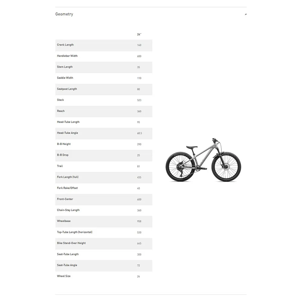 Specialized P2 Trail 24´´ Advent 2025 Cykel