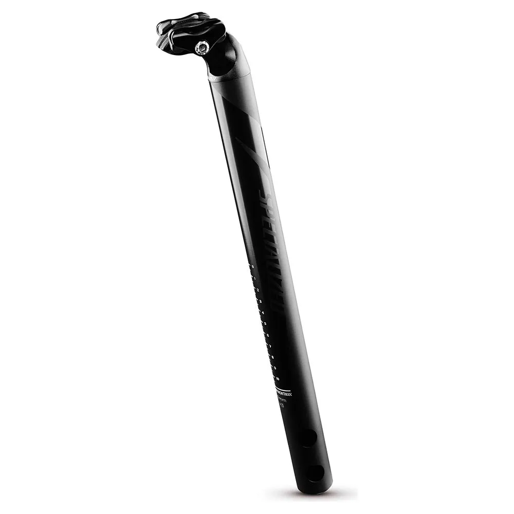 Specialized Pro 2 Alloy Sadelstolpe, Gloss matte black, 400mm, 27.2mm