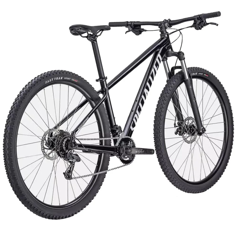 Specialized Rockhopper 29´´ Mtb Cykel, Gloss tarmac black / white, L