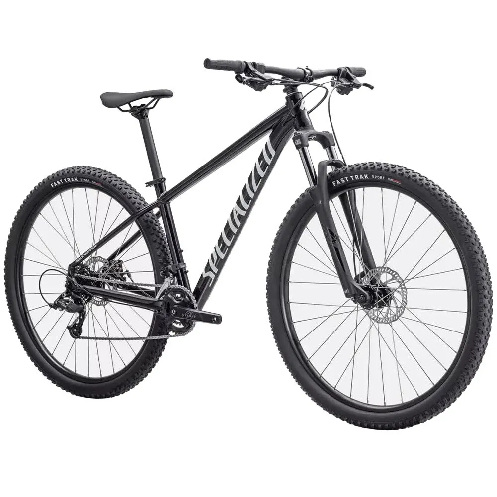 Specialized Rockhopper 29´´ Mtb Cykel, Gloss tarmac black / white, L