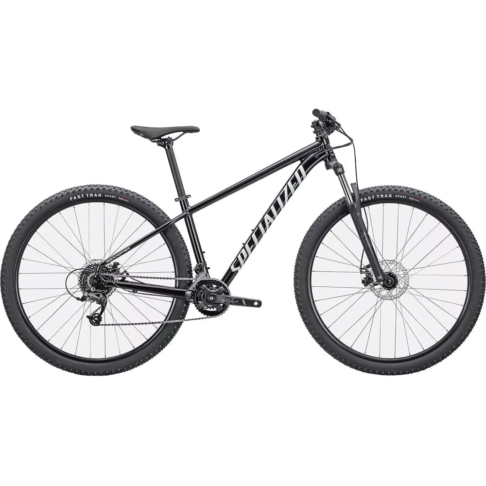 Specialized Rockhopper 29´´ Mtb Cykel, Gloss tarmac black / white, L