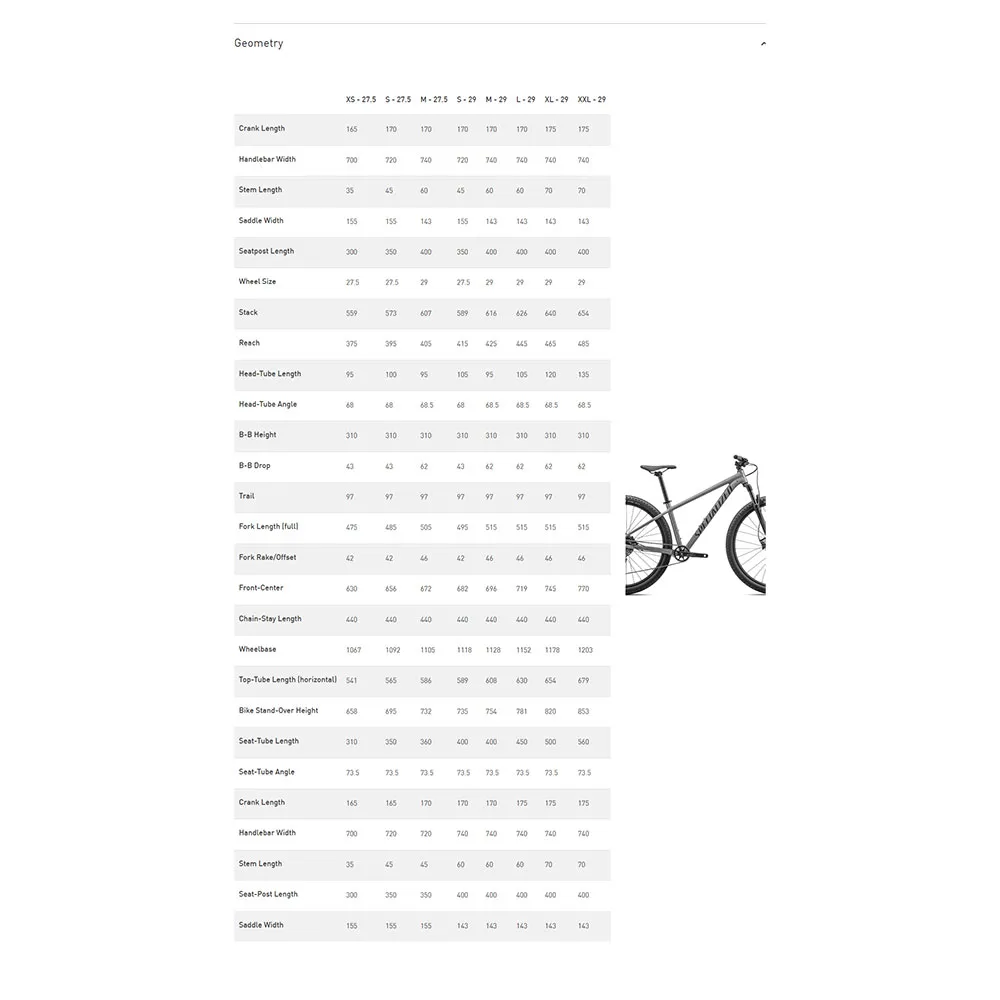 Specialized Rockhopper Comp 27.5´´ Deore 2025 Mtb Cykel, Metallic spruce / smoke, M