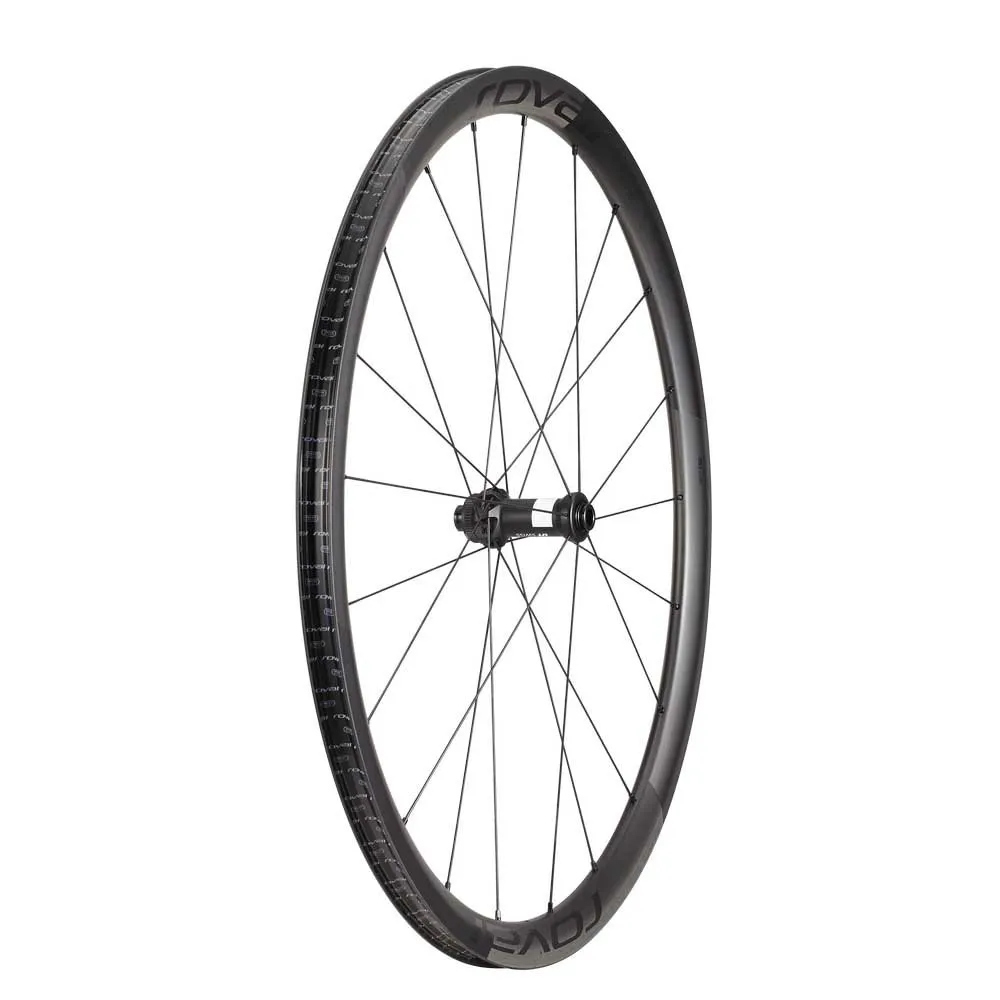 Specialized Roval Alpinist Cl Ii Framhjul För Landsvägscykel, Satin carbon / satin black, 12 x 100mm