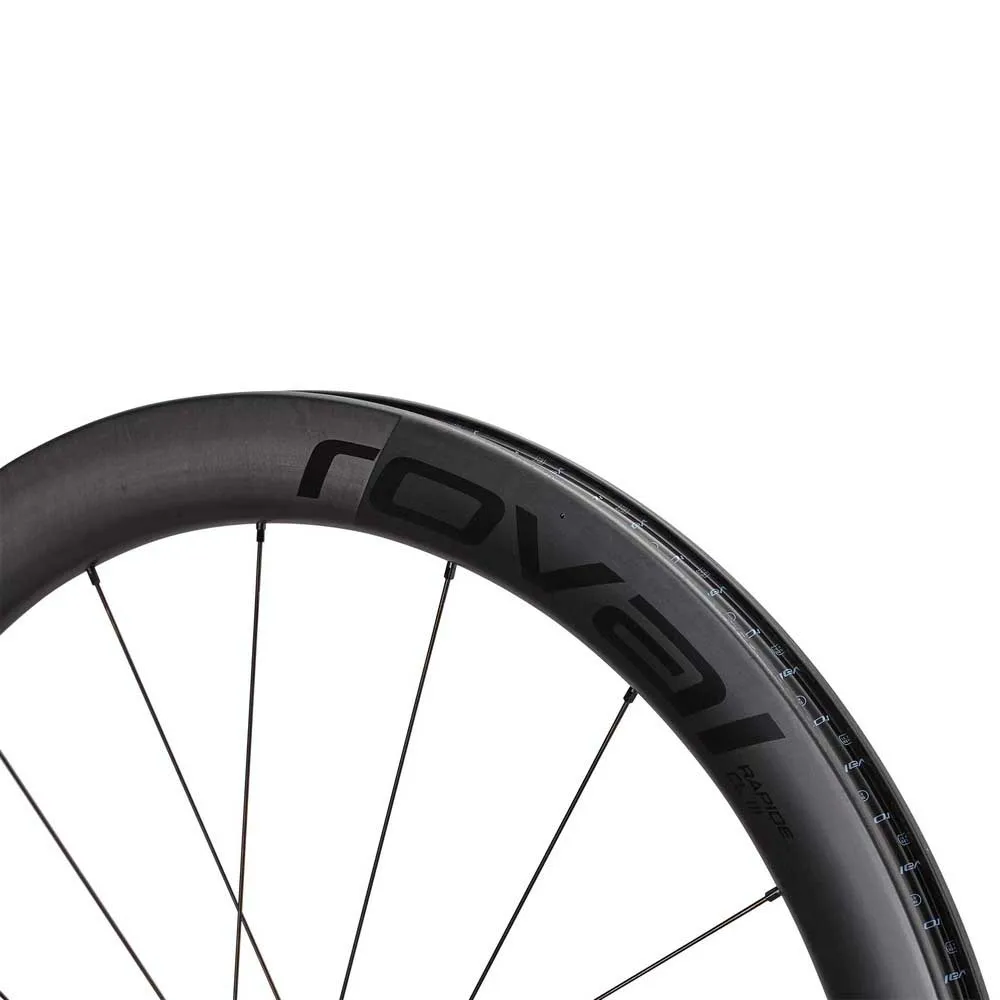 Specialized Roval Rapide Clx Iii Cl Disc Tubeless Framhjul För Landsvägscykel, Satin carbon / satin black, 12 x 100mm Specialized Roval Rapide Clx Iii Cl Disc Tubeless Framhjul För Landsvägscykel, Satin carbon / satin black, 12 x 100mm
