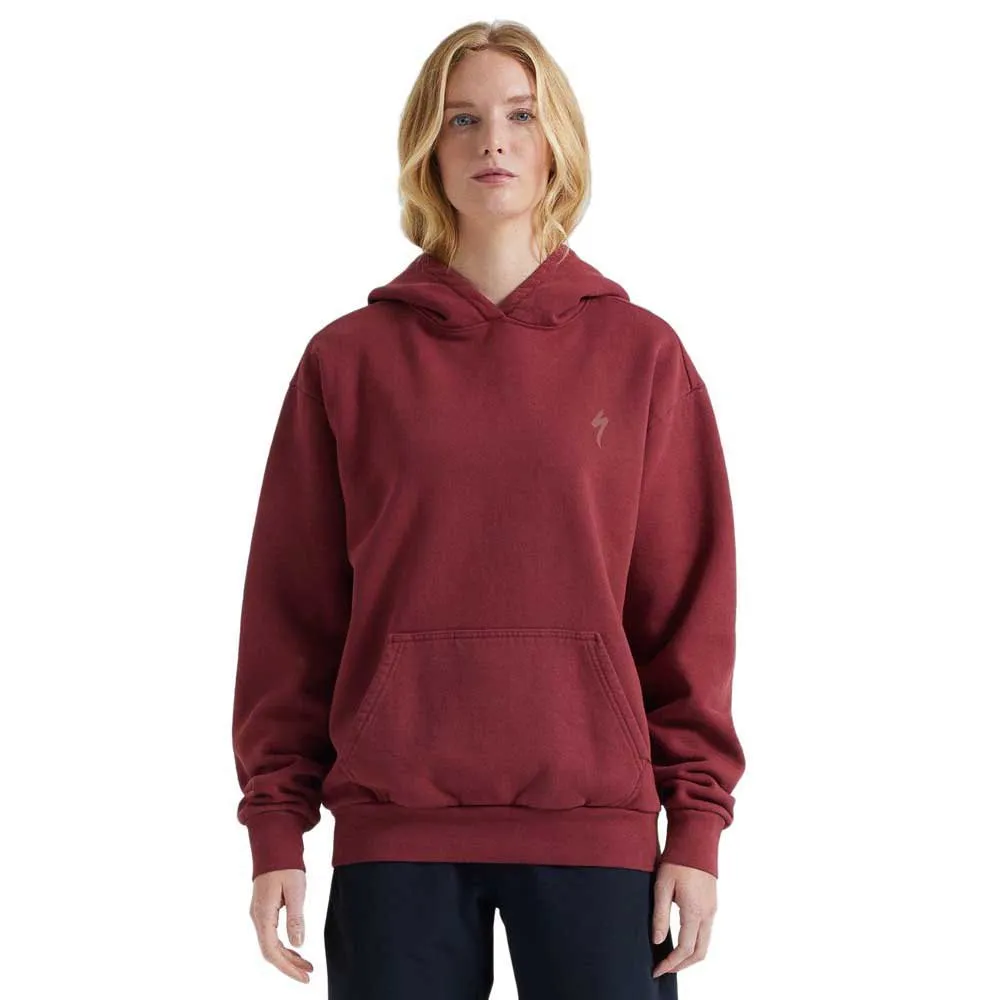 Specialized S-logo Tröja Med Huva, Garnet red, M